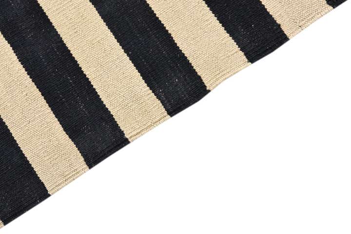 3' 4 x 4' 11 Hand Woven Kilim Modern Wool Rug