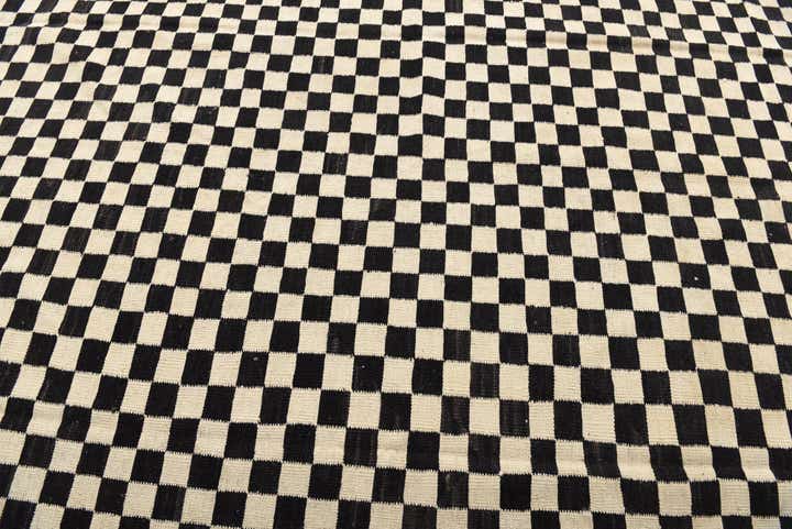 8' 6 x 16' Hand Woven Kilim Modern Wool Rug