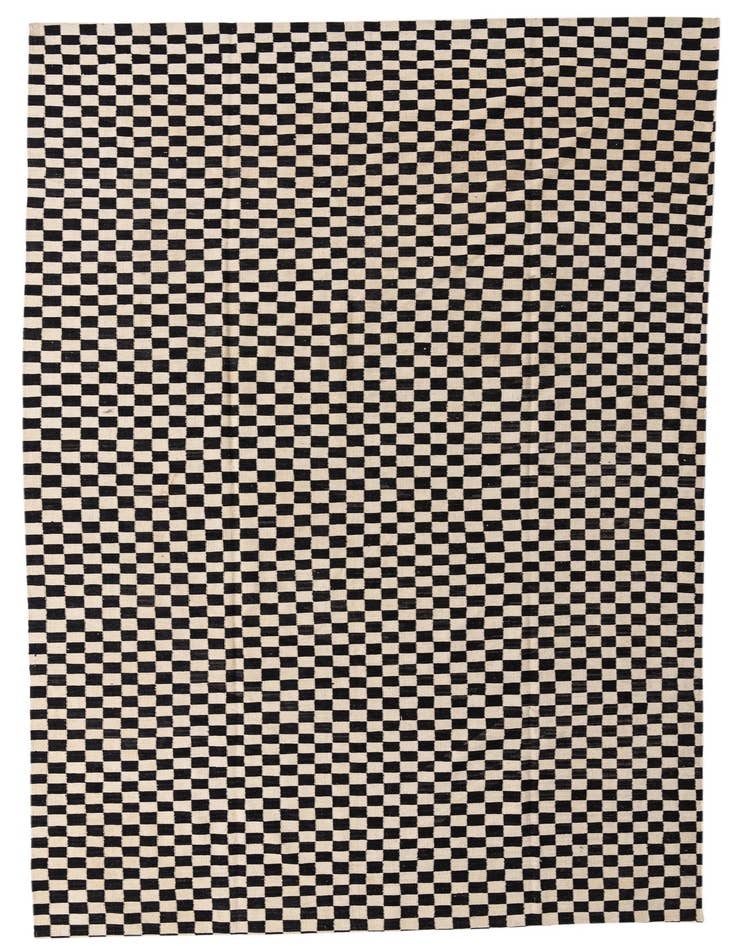 Detail image of 8' 6 x 16' Hand Woven Kilim Modern Wool Rug