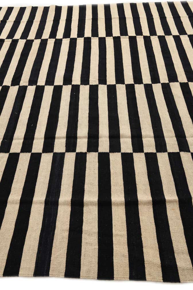 8' 5 x 9' 7 Hand Woven Kilim Modern Wool Rug