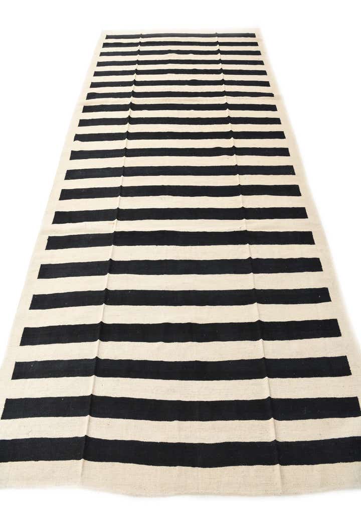 8' 3 x 11' Hand Woven Kilim Modern Wool Rug