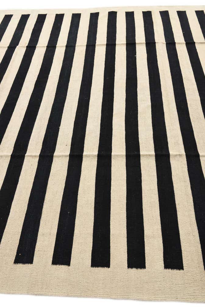 8' 3 x 11' Hand Woven Kilim Modern Wool Rug