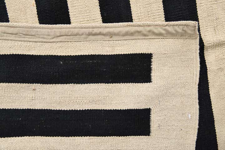 8' 3 x 11' Hand Woven Kilim Modern Wool Rug