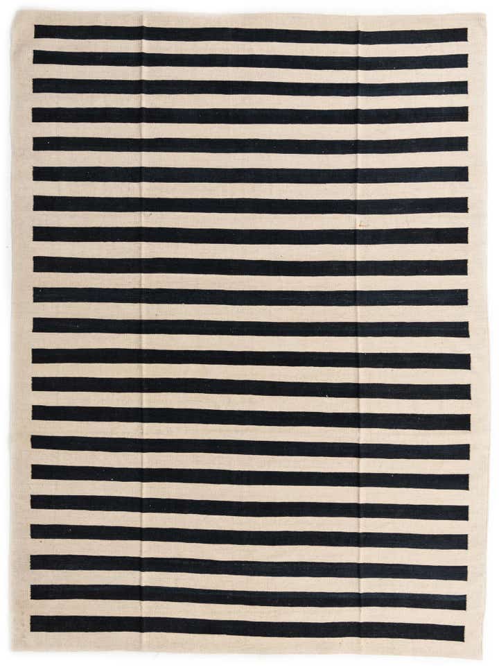 8' 3 x 11' Hand Woven Kilim Modern Wool Rug
