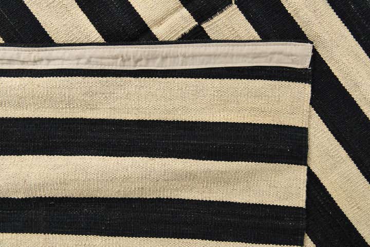 8' 7 x 11' 3 Hand Woven Kilim Modern Wool Rug