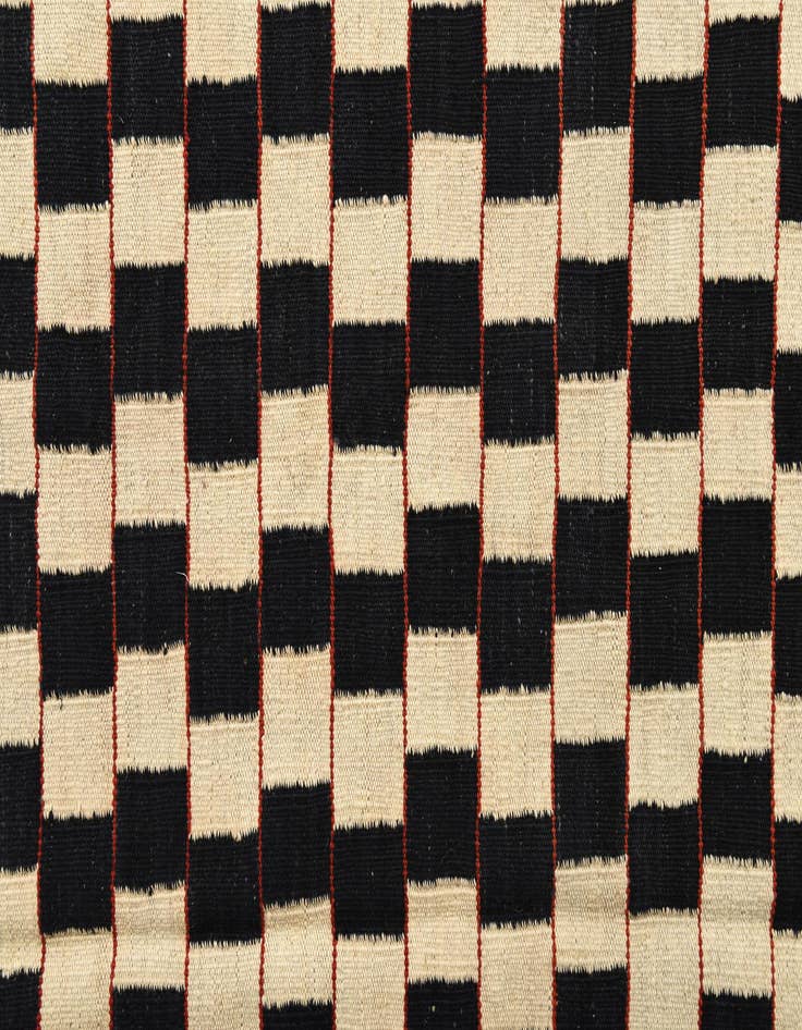 Detail image of 5' 9 x 7' 7  Hand Woven Kilim Modern Wool Rug