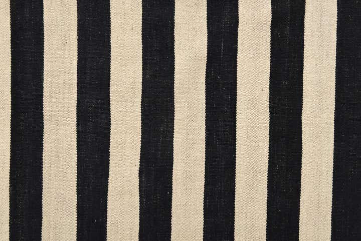 6' 9 x 9' 7 Hand Woven Kilim Modern Wool Rug