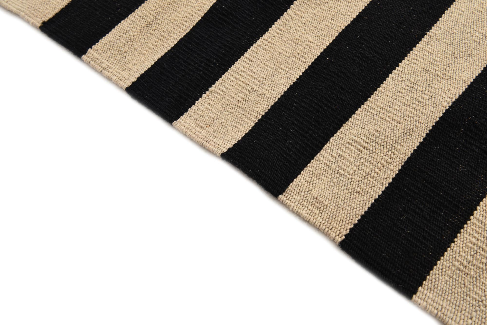 6' 7 x 9' 8 Hand Woven Kilim Modern Wool Rug