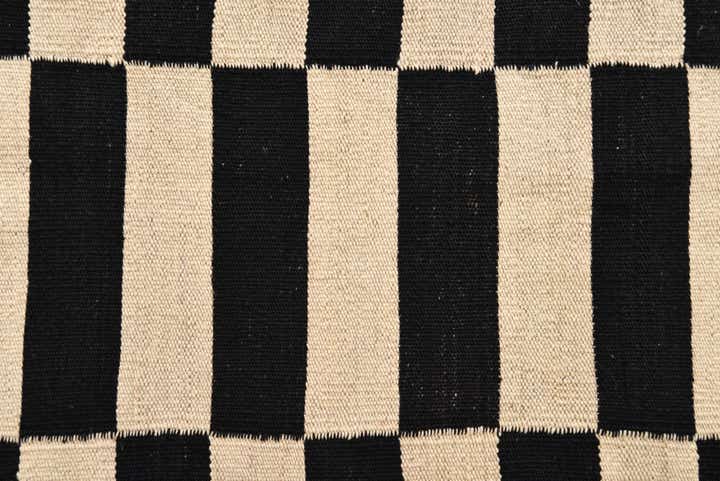 2' 8 x 3' 10 Hand Woven Kilim Modern Wool Rug