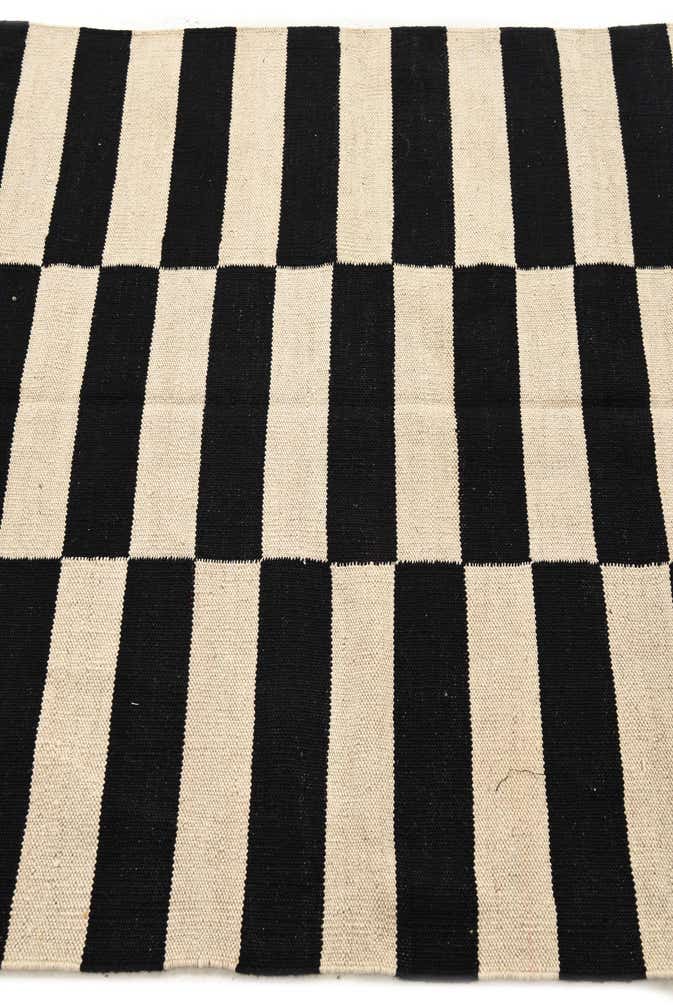 3' 6 x 4' 8 Hand Woven Kilim Modern Wool Rug