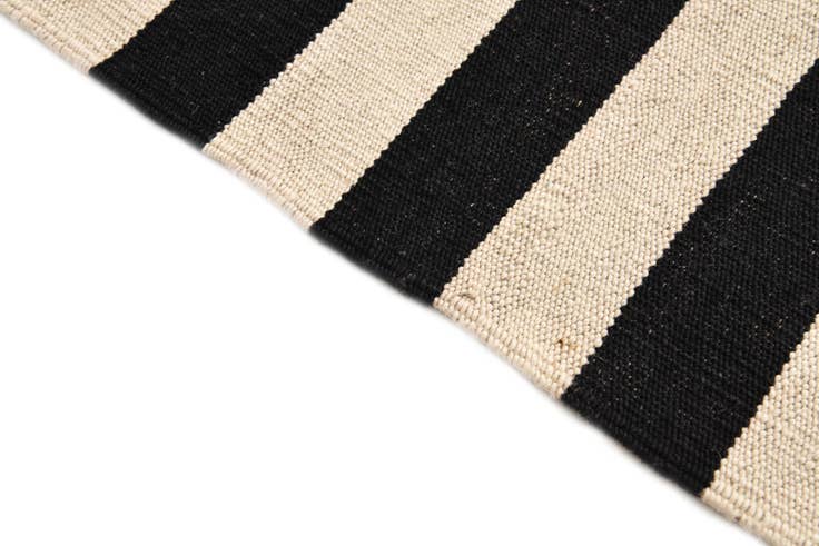 Detail image of 2' 8 x 3' 10 Hand Woven Kilim Modern Wool Rug