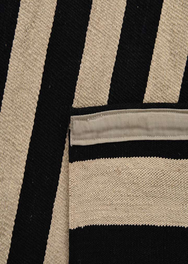 7' x 9' 8 Hand Woven Kilim Modern Wool Rug