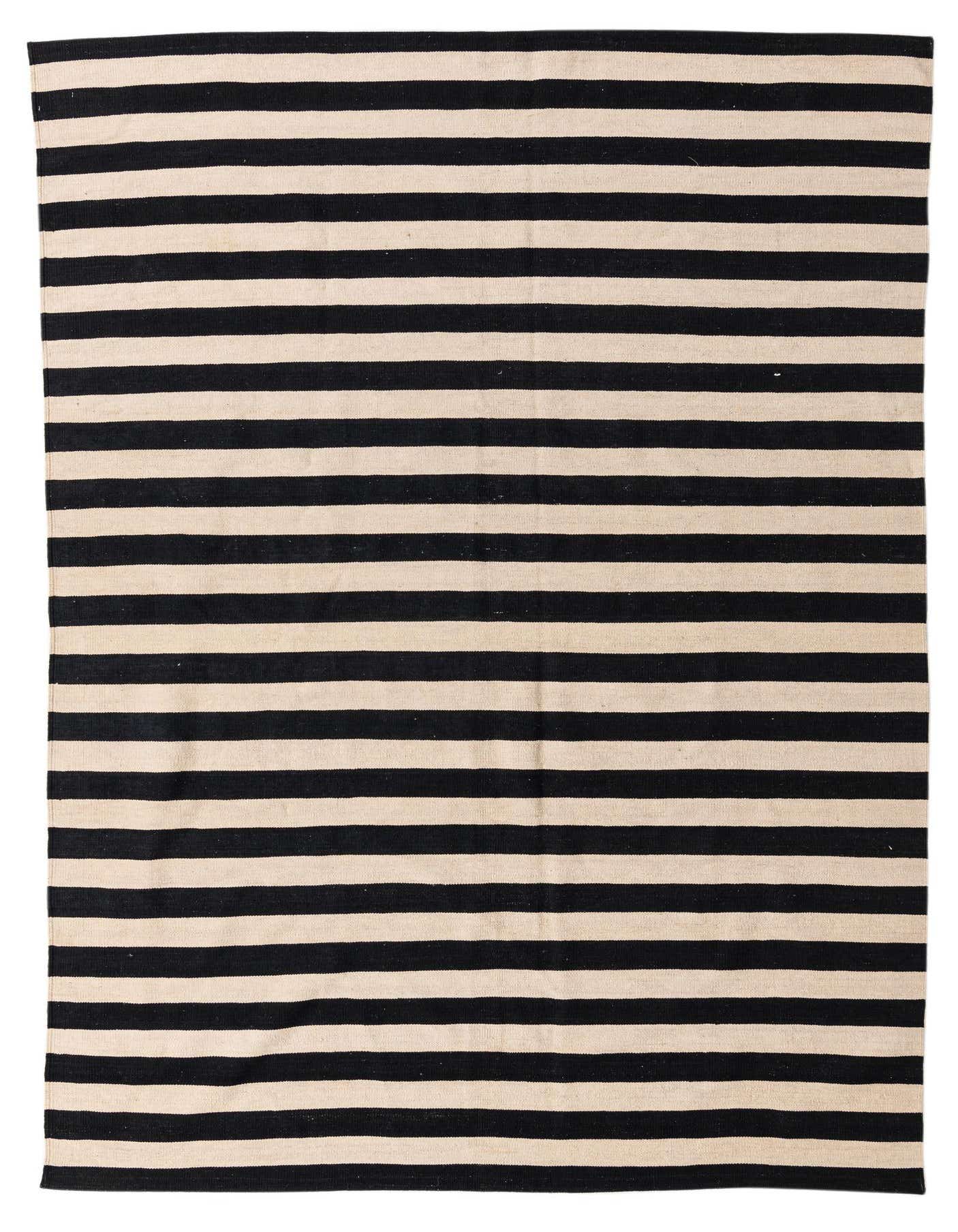 7' x 9' 8 Hand Woven Kilim Modern Wool Rug