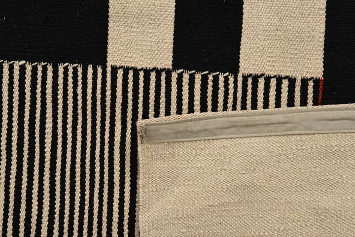 5' 7 x 7' 7 Hand Woven Kilim Modern Wool Rug