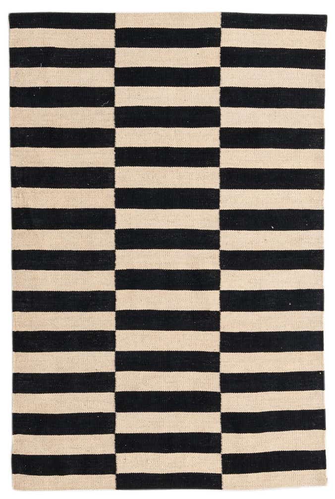 3' 2 x 5' 10 Hand Woven Kilim Modern Wool Rug