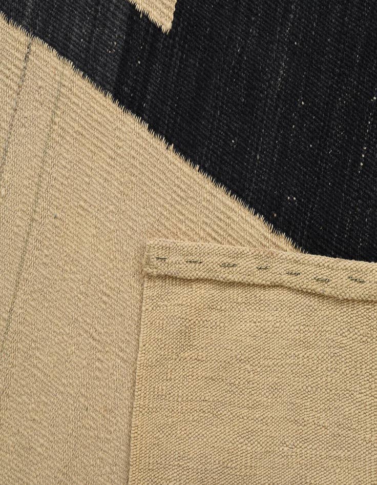 Detail image of 6' 1 x 7' 5  Hand Woven Kilim Modern Wool Rug