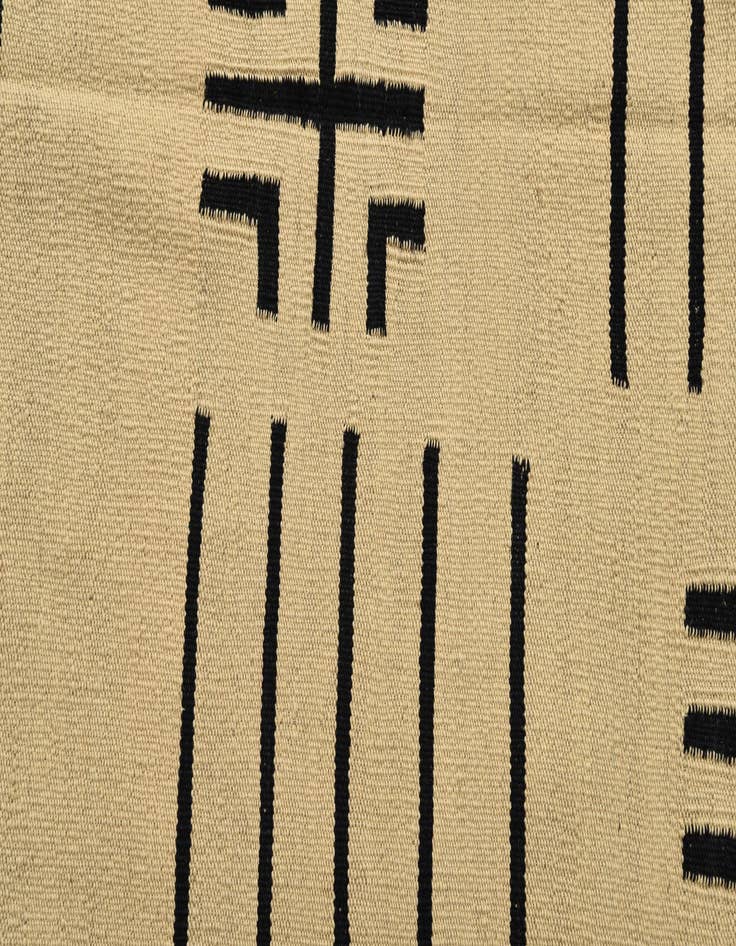 Detail image of 5' 5 x 6' 6  Hand Woven Kilim Modern Wool Rug