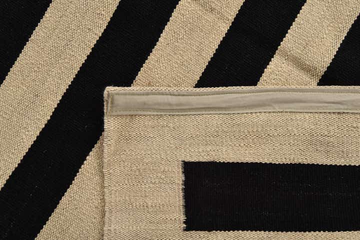 5' 7 x 7' 8 Hand Woven Kilim Modern Wool Rug