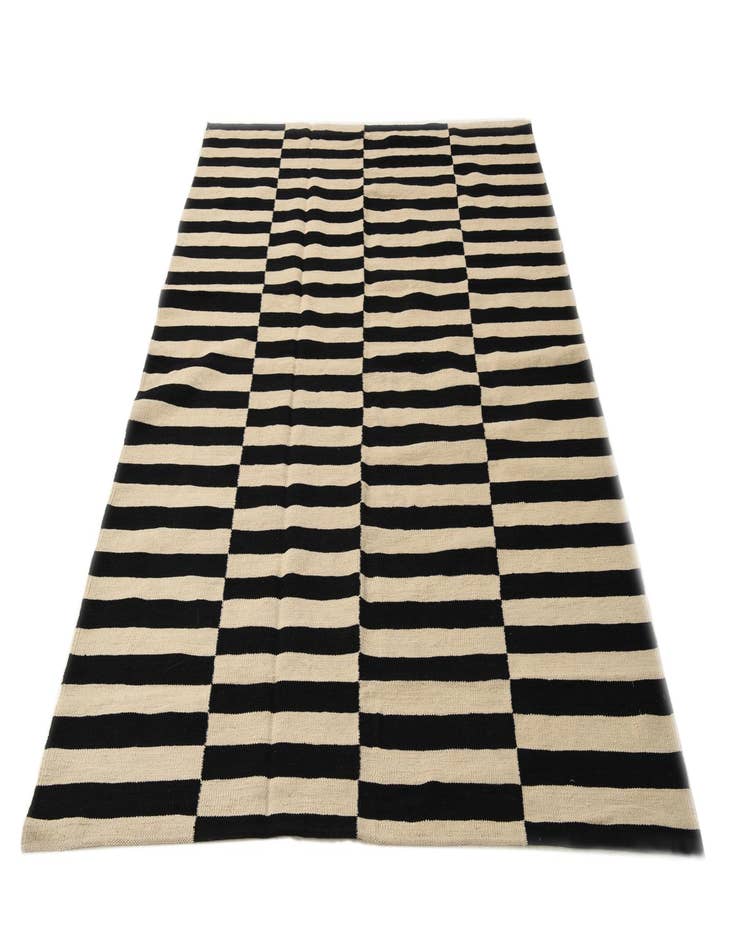 Detail image of 5' 7 x 7' 8  Hand Woven Kilim Modern Wool Rug