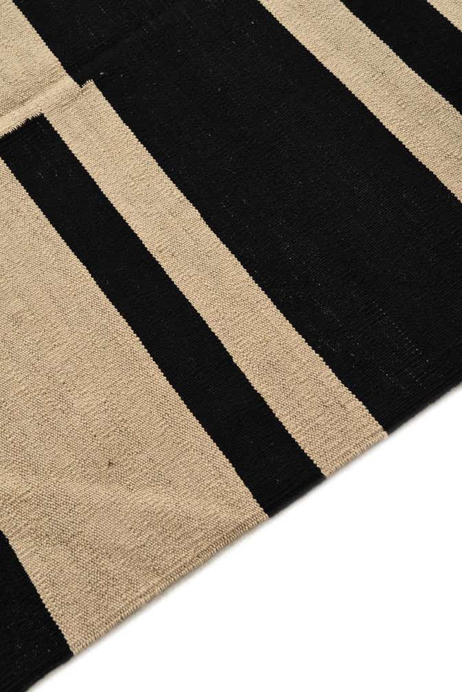 5' 7 x 7' 9 Hand Woven Kilim Modern Wool Rug