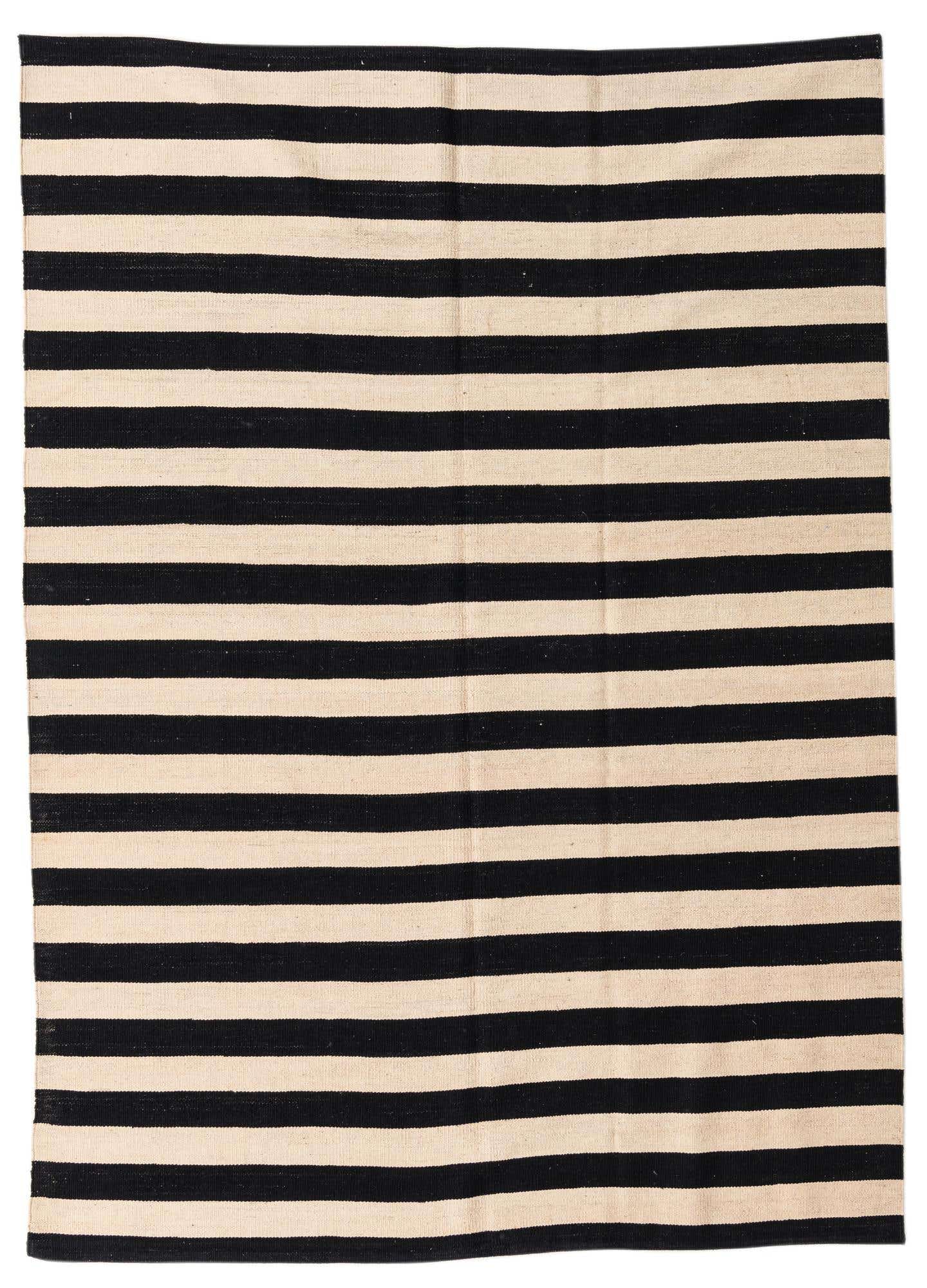 5' 6 x 7' 8 Hand Woven Kilim Modern Wool Rug