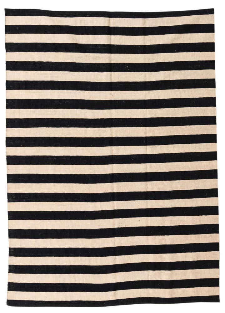 5' 6 x 7' 8 Hand Woven Kilim Modern Wool Rug