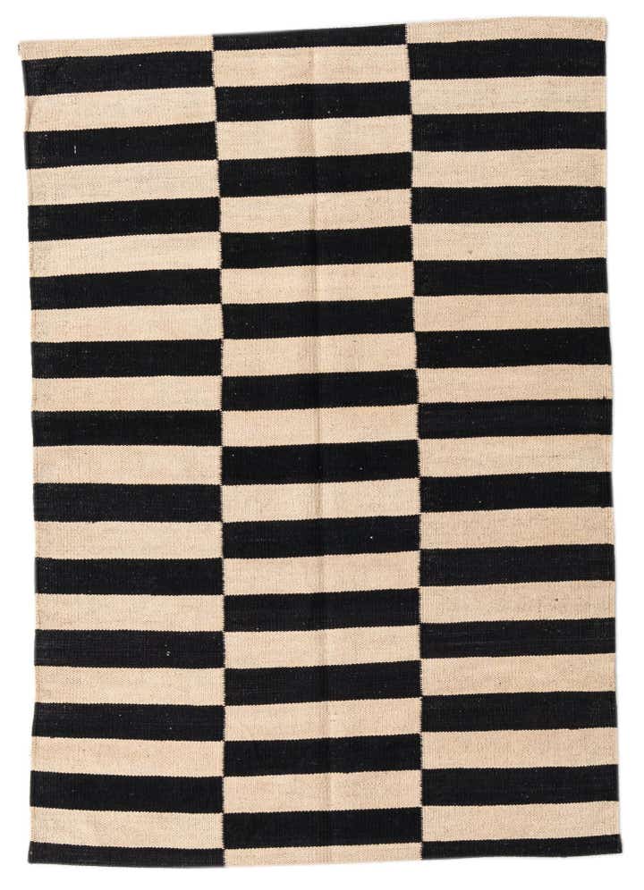 3' 3 x 4' 9 Hand Woven Kilim Modern Wool Rug