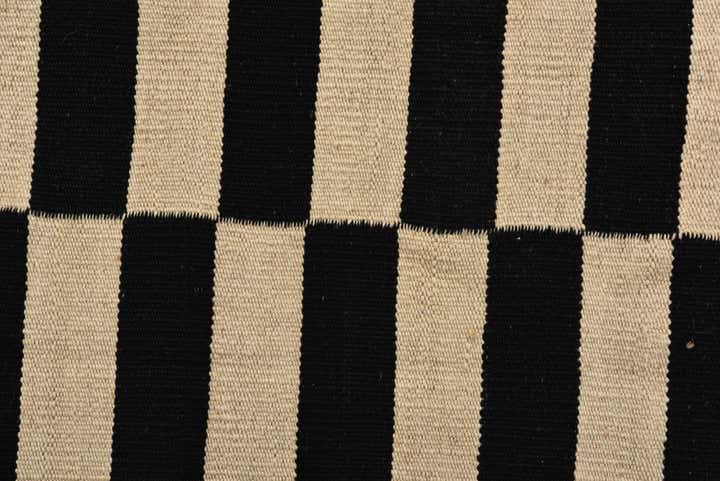 3' 4 x 4' 9 Hand Woven Kilim Modern Wool Rug