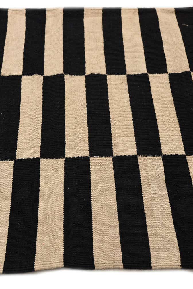 3' 3 x 4' 8 Hand Woven Kilim Modern Wool Rug
