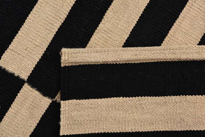 3' 3 x 4' 8 Hand Woven Kilim Modern Wool Rug