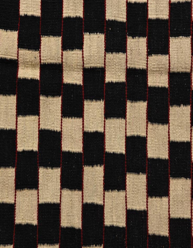 Detail image of 5' 9 x 7' 5  Hand Woven Kilim Modern Wool Rug