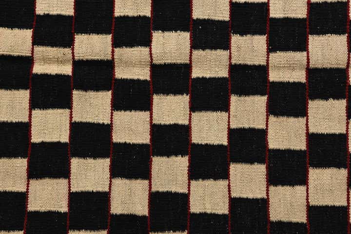 5' 9 x 7' 5 Hand Woven Kilim Modern Wool Rug