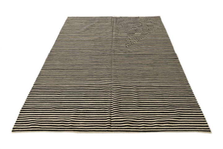 5' 8 x 7' 10 Hand Woven Kilim Modern Wool Rug