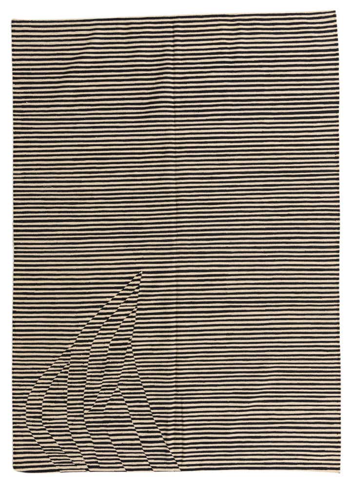 5' 8 x 7' 10 Hand Woven Kilim Modern Wool Rug