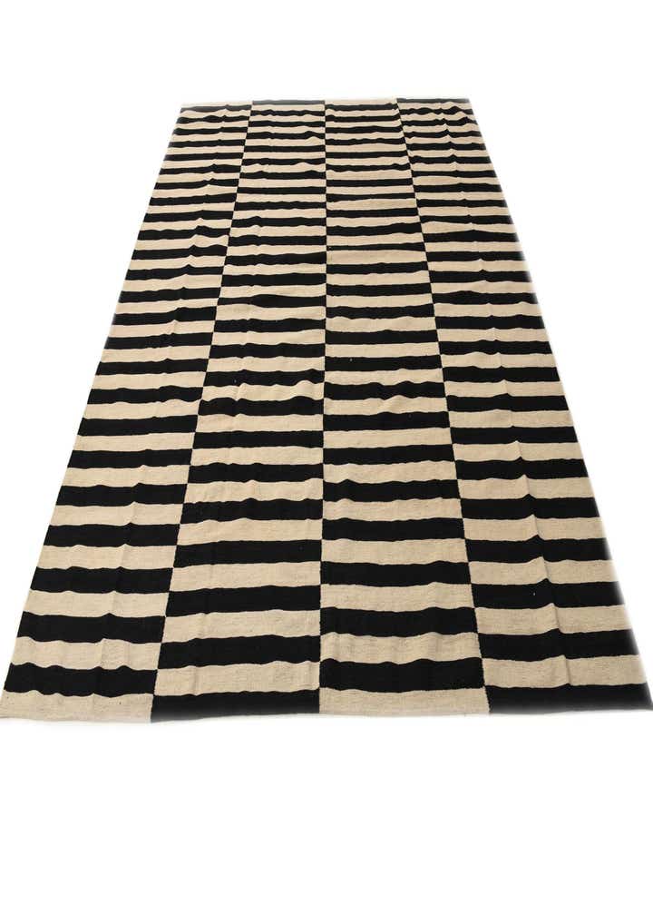 7' 6 x 9' 11 Hand Woven Kilim Modern Wool Rug