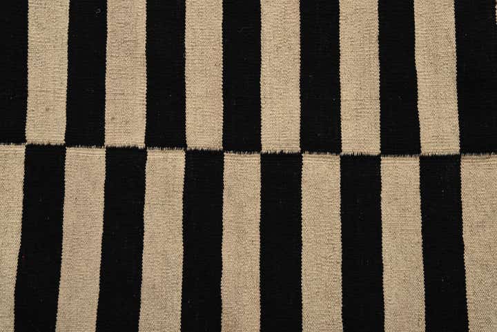 7' 6 x 9' 11 Hand Woven Kilim Modern Wool Rug