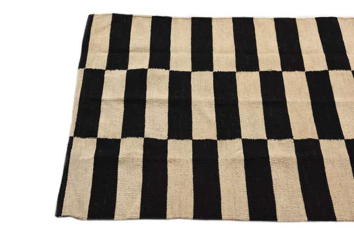 2' 7 x 4' 10 Hand Woven Kilim Modern Wool Rug