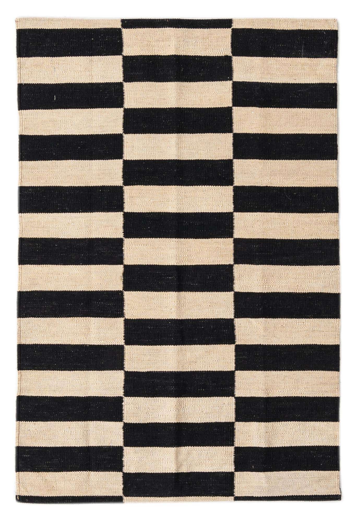 2' 7 x 4' 10 Hand Woven Kilim Modern Wool Rug