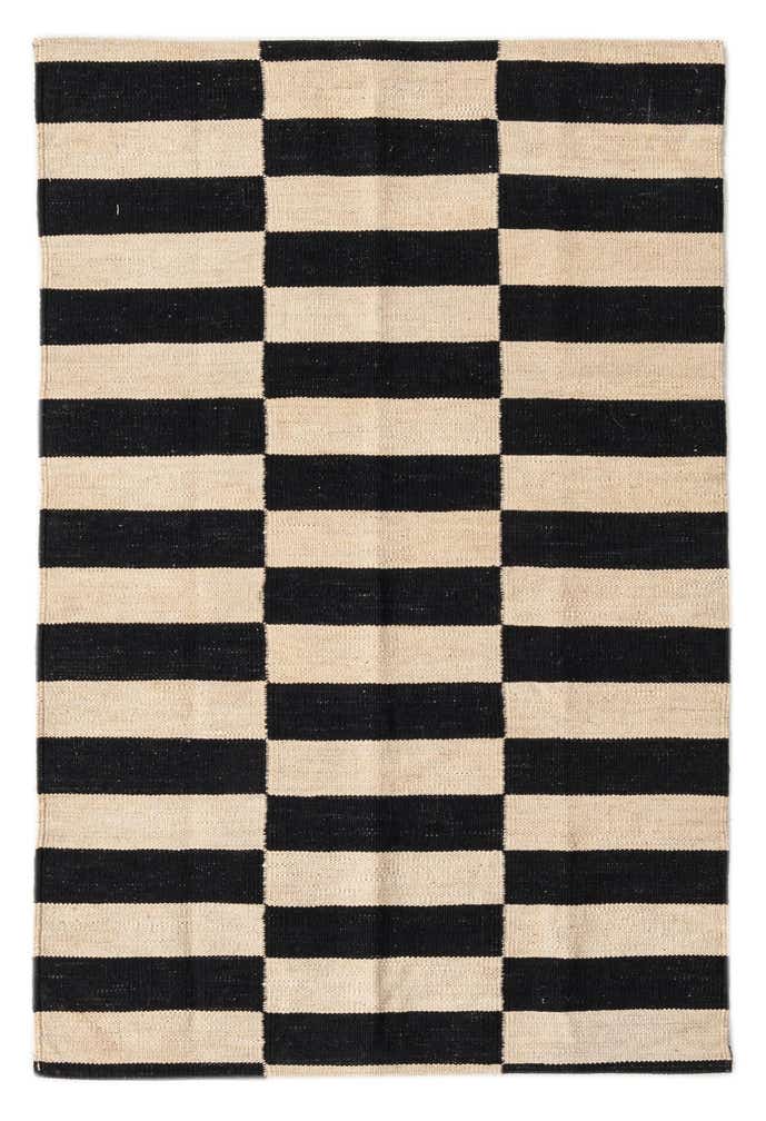 2' 7 x 4' 10 Hand Woven Kilim Modern Wool Rug