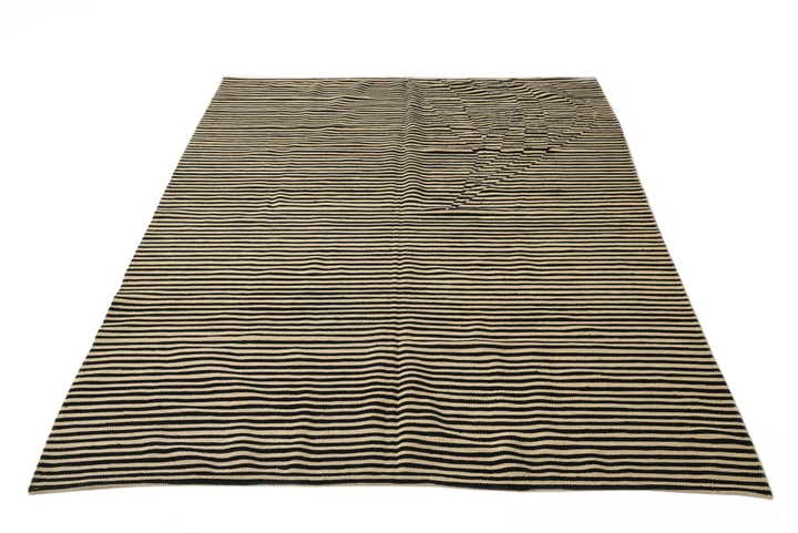 5' 7 x 7' 9 Hand Woven Kilim Modern Wool Rug