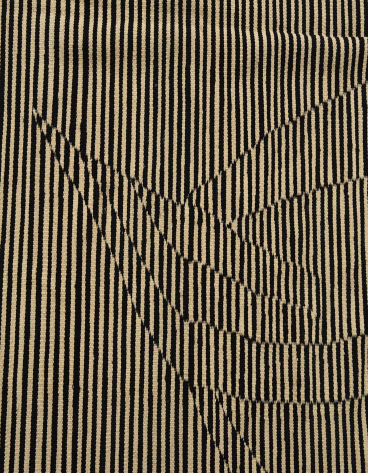 Detail image of 5' 7 x 7' 9  Hand Woven Kilim Modern Wool Rug