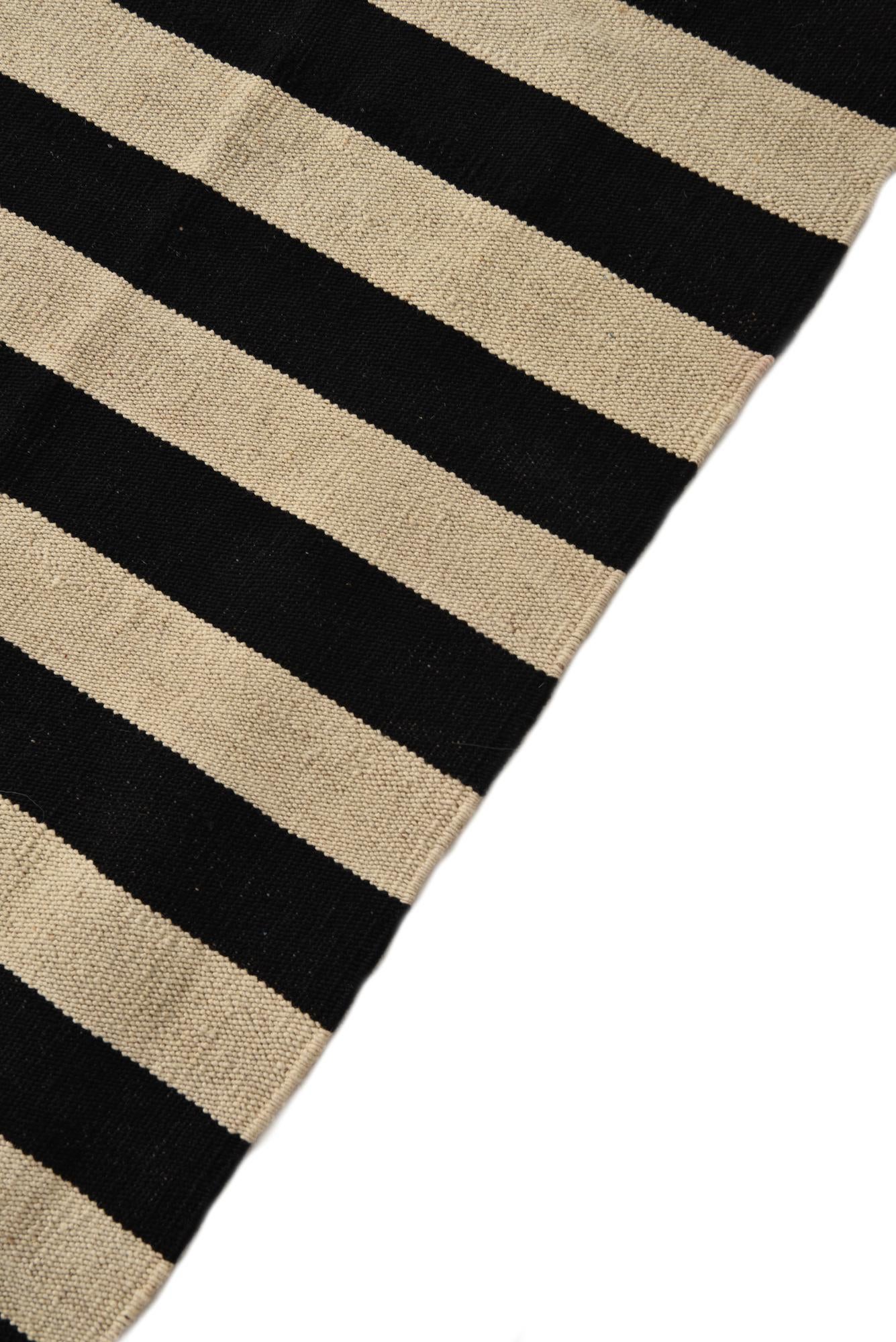8' 2 x 11' 1 Hand Woven Kilim Modern Wool Rug