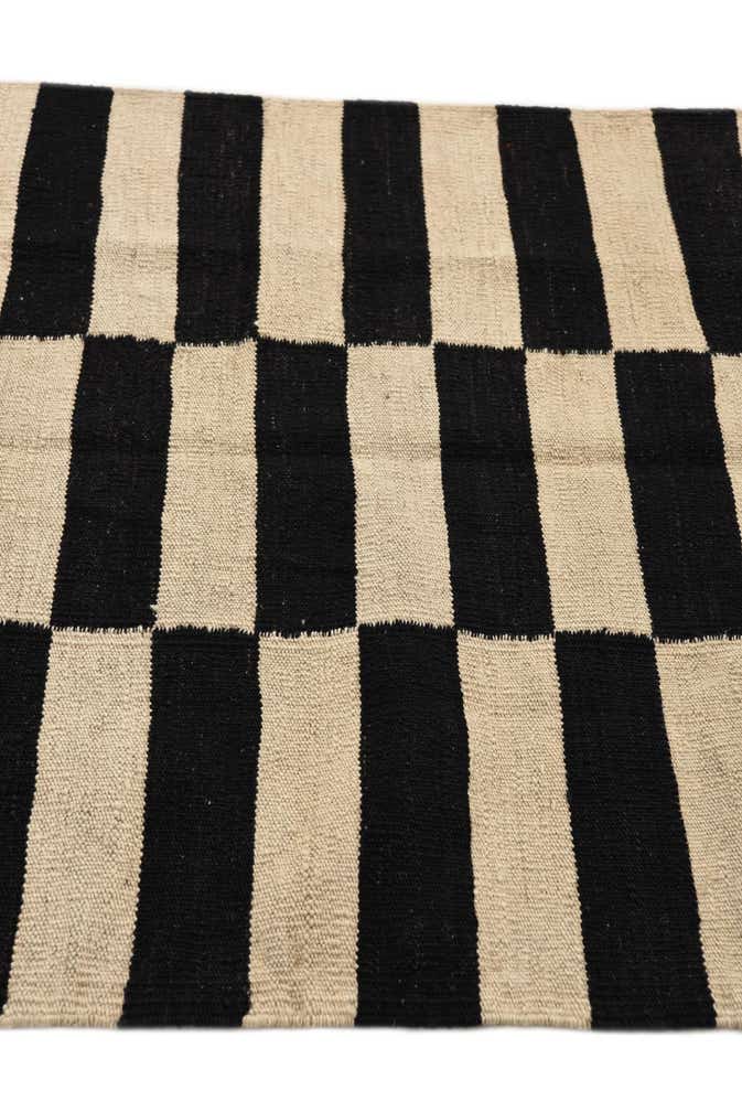 2' 8 x 3' 10 Hand Woven Kilim Modern Wool Rug