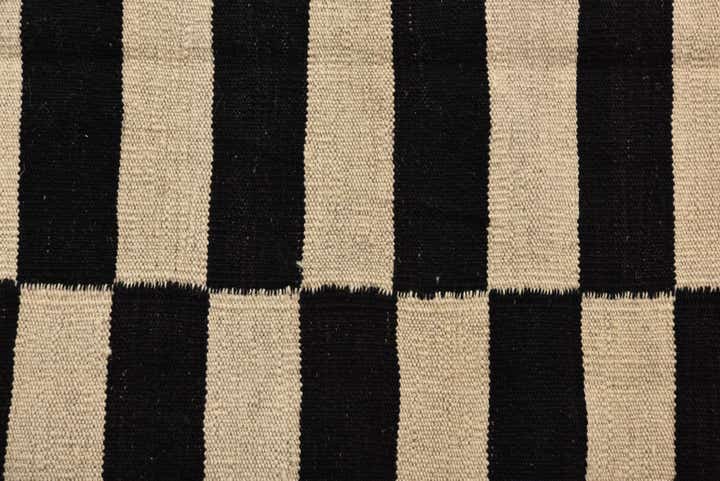 2' 8 x 3' 10 Hand Woven Kilim Modern Wool Rug