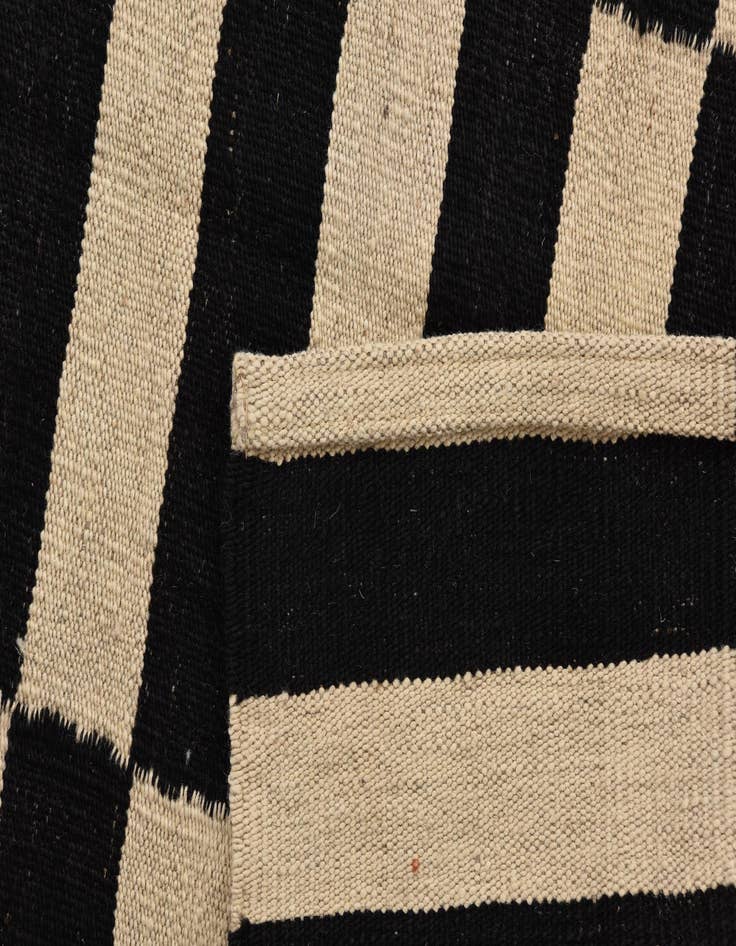 Detail image of 2' 8 x 3' 10  Hand Woven Kilim Modern Wool Rug