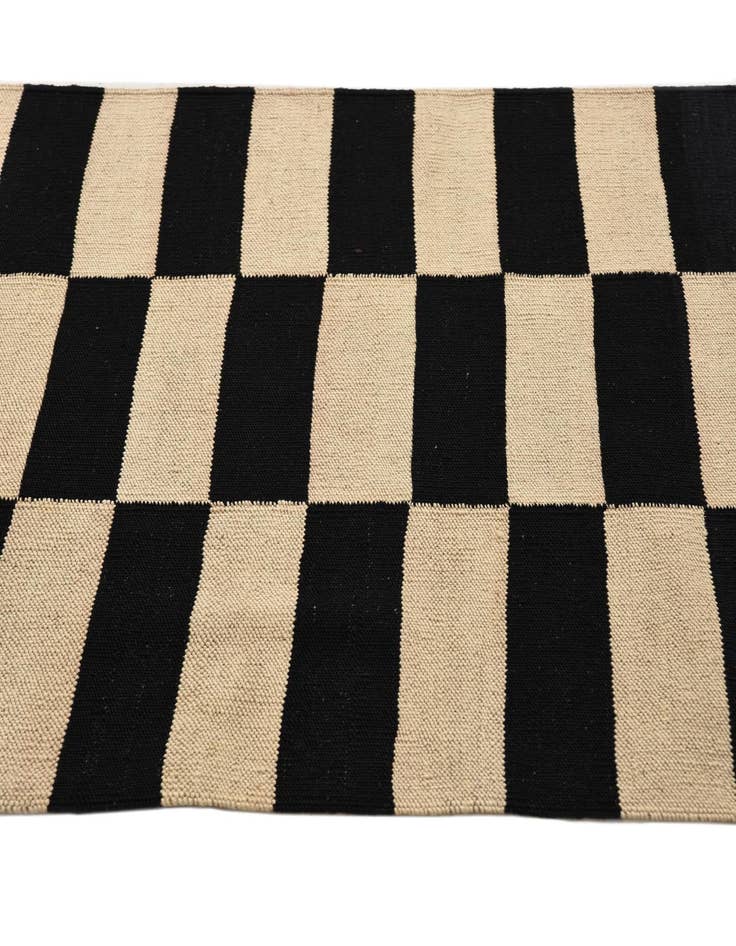 Detail image of 2' 7 x 3' 9  Hand Woven Kilim Modern Wool Rug