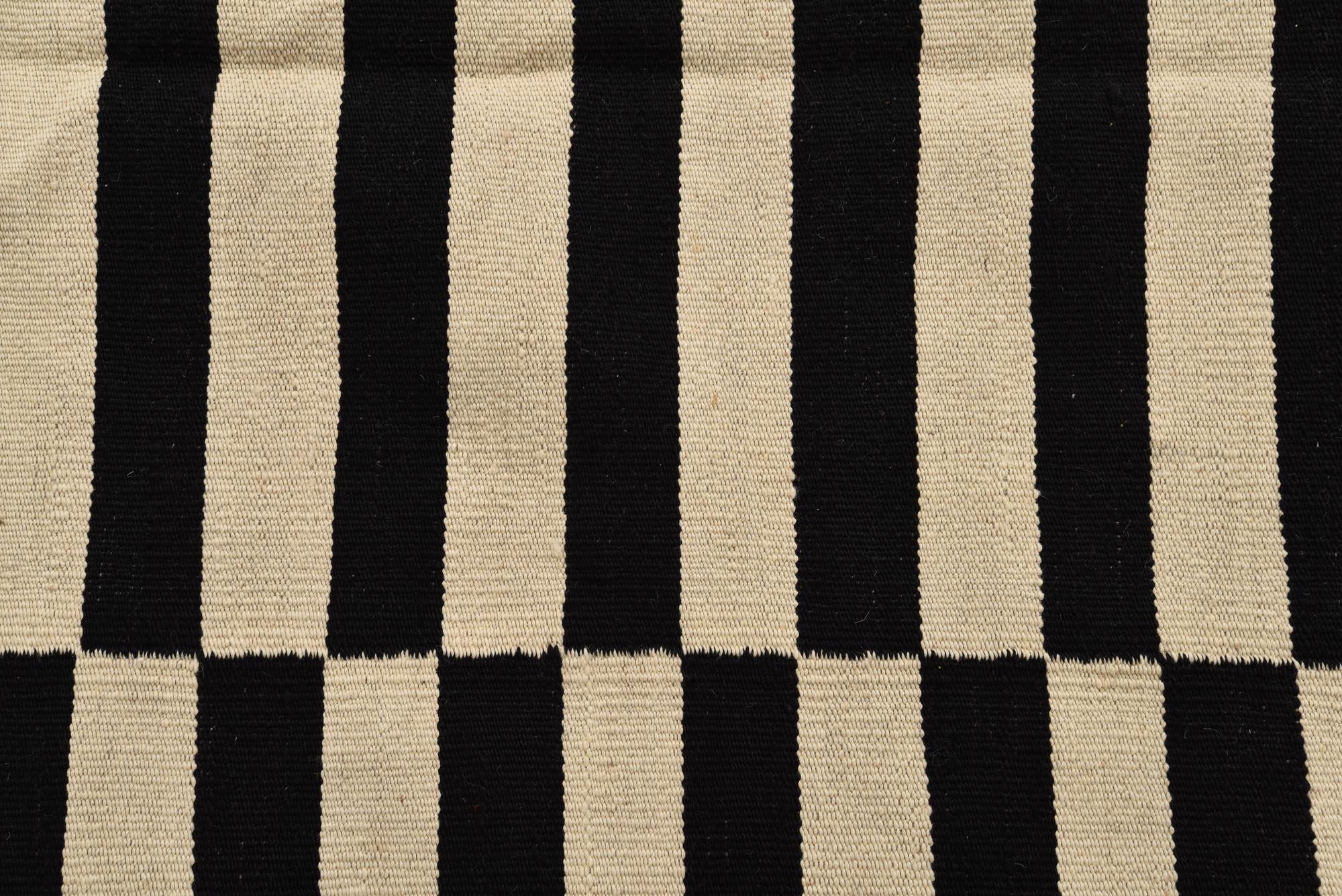 6' 4 x 9' 10 Hand Woven Kilim Modern Wool Rug