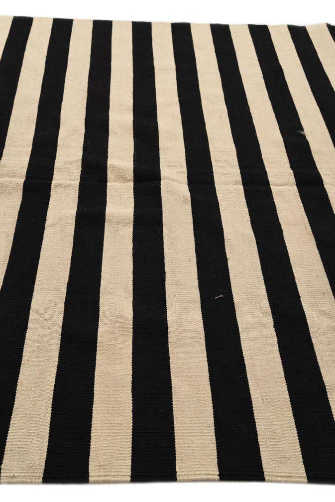 6' 9 x 9' 11 Hand Woven Kilim Modern Wool Rug