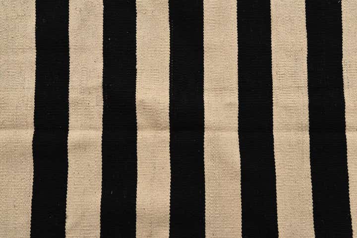 6' 9 x 9' 11 Hand Woven Kilim Modern Wool Rug
