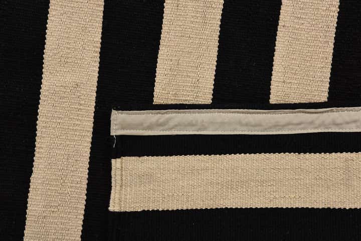 6' 9 x 9' 11 Hand Woven Kilim Modern Wool Rug
